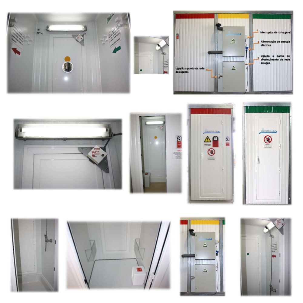 Cabine descontaminacao cabine de descontaminação